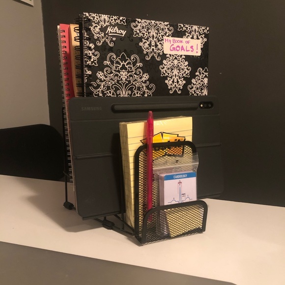 black desk organizer - Picture 6 of 7